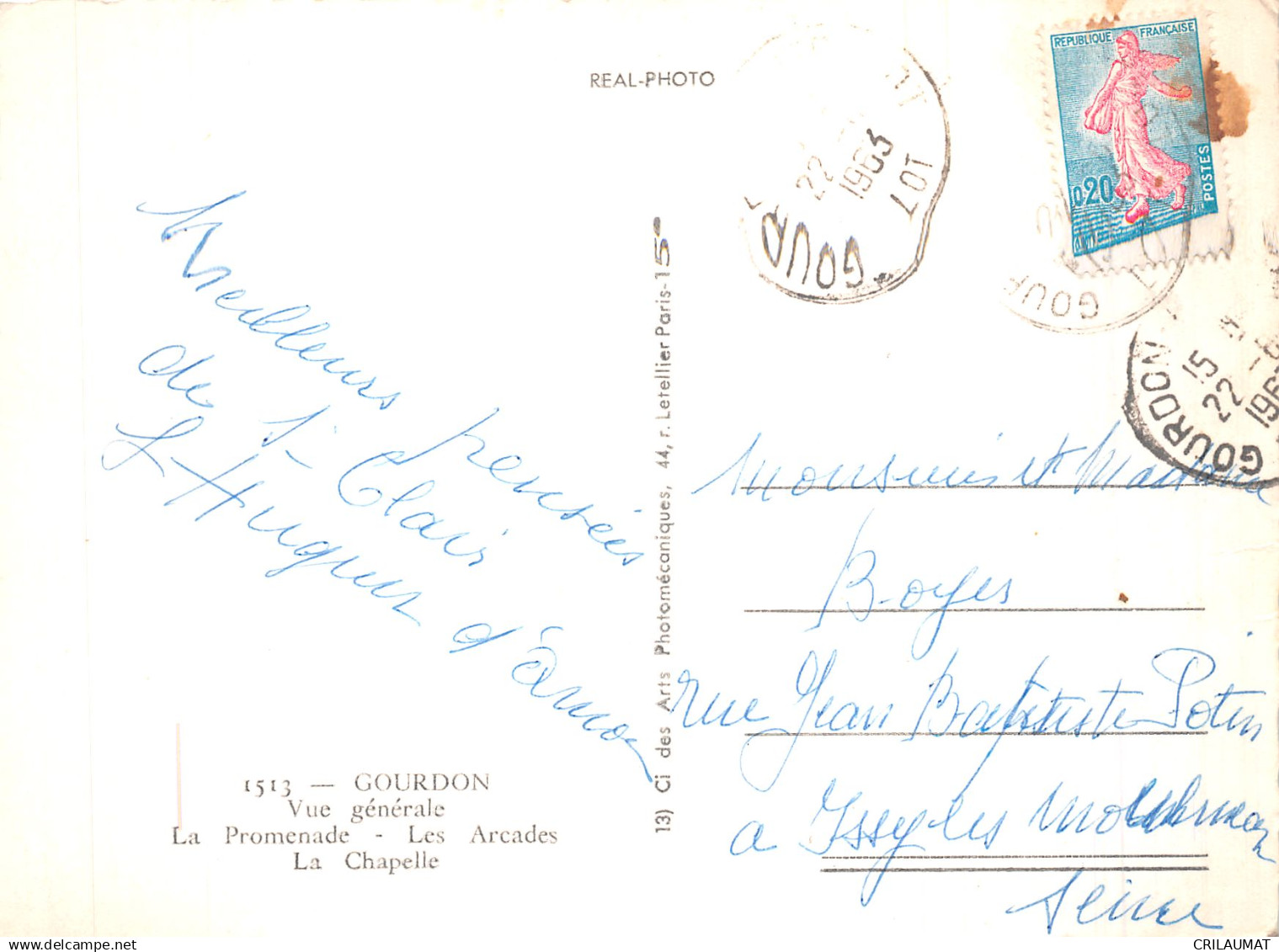46-GOURDON-N° 4417-A/0007 - Gourdon