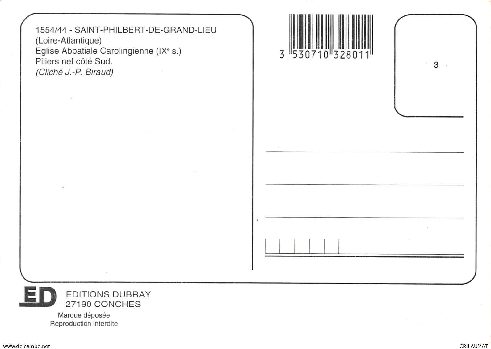 44-SAINT PHILBERT DE GRAND LIEU-N° 4438-A/0183 - Saint-Philbert-de-Grand-Lieu