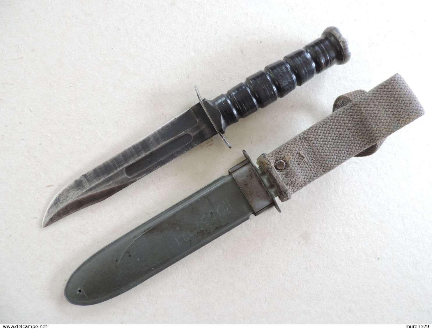 MK2 Camillus Marquage Garde, US WW2. - Armi Bianche