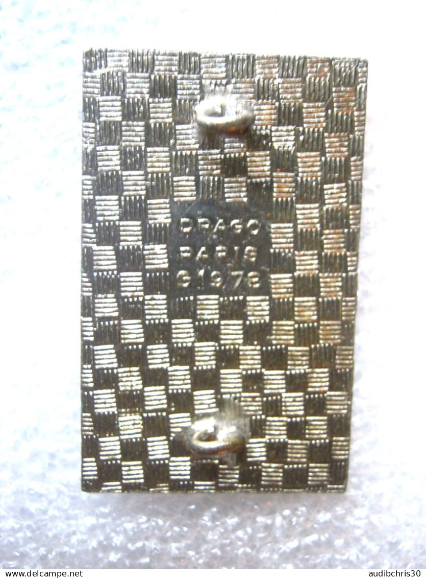 ANCIEN INSIGNE EMAIL REGIMENT DU GENIE LE 12° RG DRAGO PARIS ETAT EXCELLENT - Army