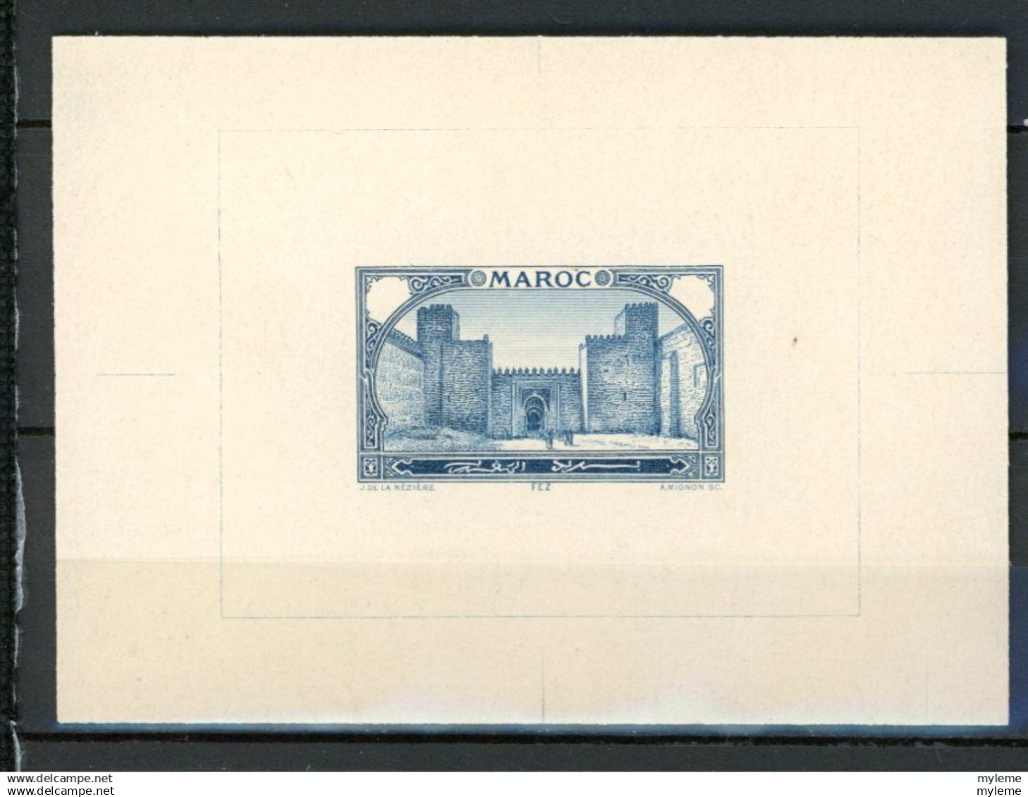 BS235 Colonies Dont Maroc épreuves De Couleurs N° 63+66+69+72 Sans Chiffres Dans Le Cartouche +certificat D'authenticité - Collections (en Albums)