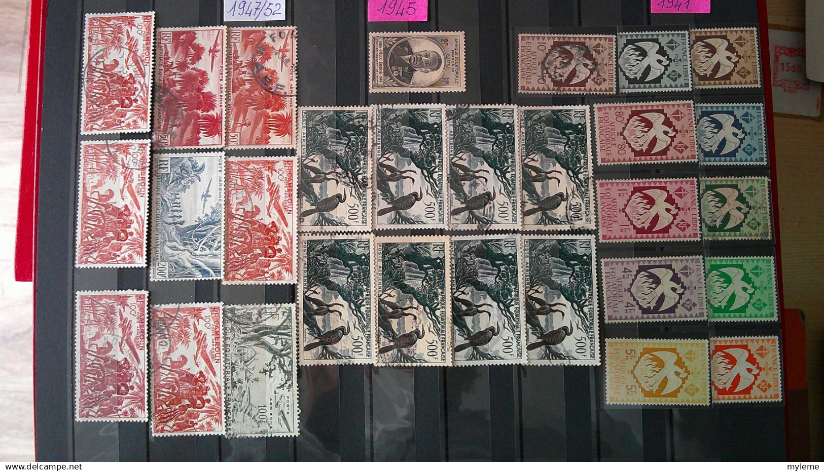 BS235 Colonies dont Maroc épreuves de couleurs N° 63+66+69+72 sans chiffres dans le cartouche +certificat d'authenticité