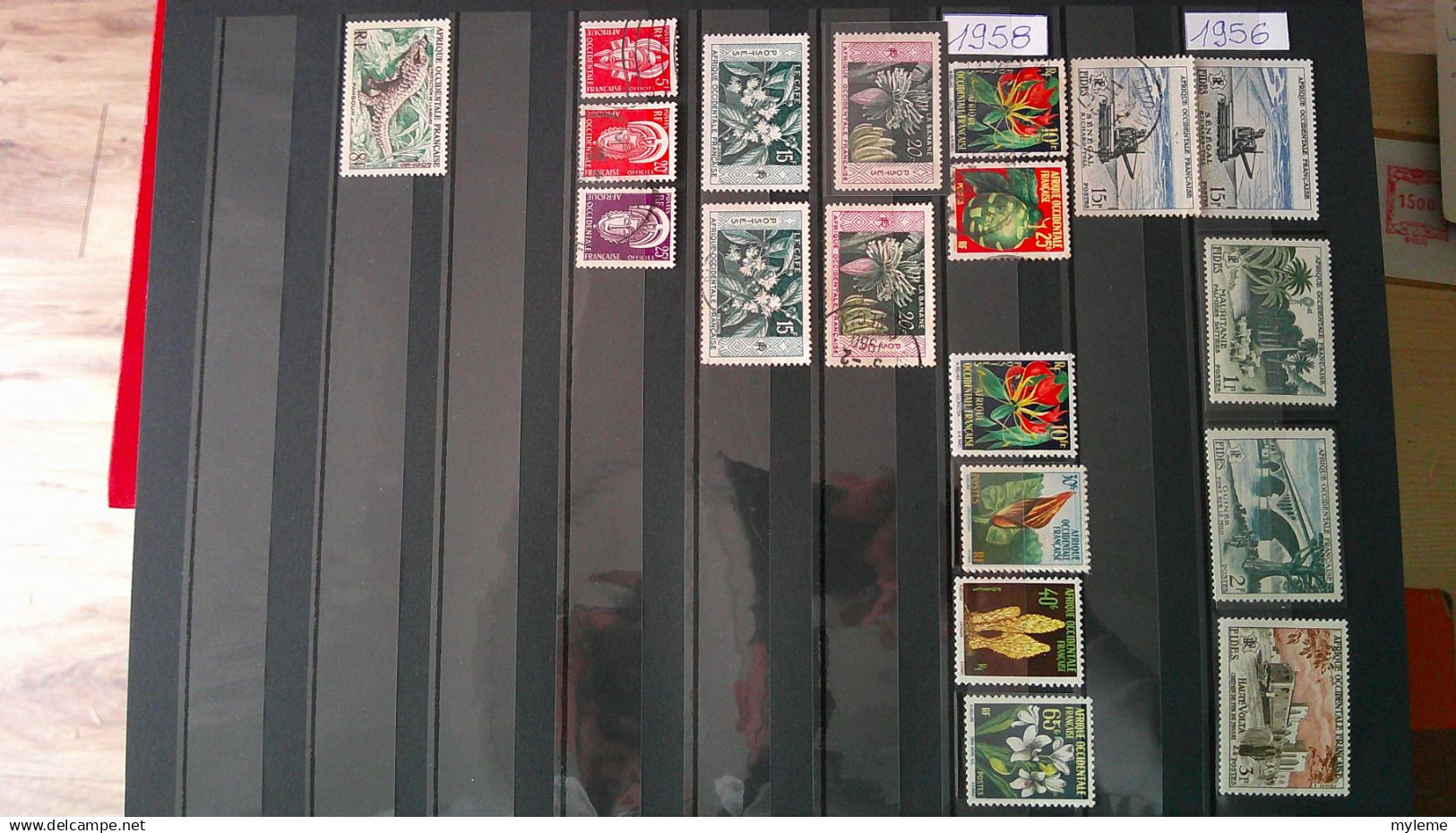 BS235 Colonies dont Maroc épreuves de couleurs N° 63+66+69+72 sans chiffres dans le cartouche +certificat d'authenticité