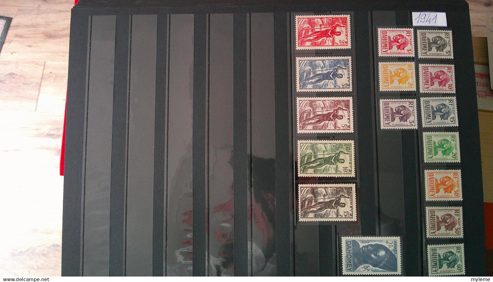 BS235 Colonies dont Maroc épreuves de couleurs N° 63+66+69+72 sans chiffres dans le cartouche +certificat d'authenticité
