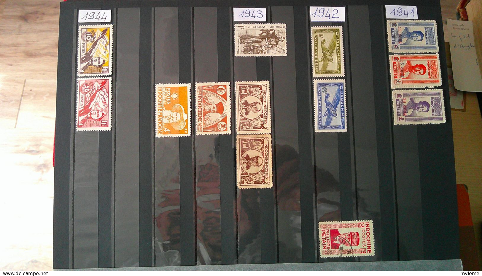BS235 Colonies dont Maroc épreuves de couleurs N° 63+66+69+72 sans chiffres dans le cartouche +certificat d'authenticité