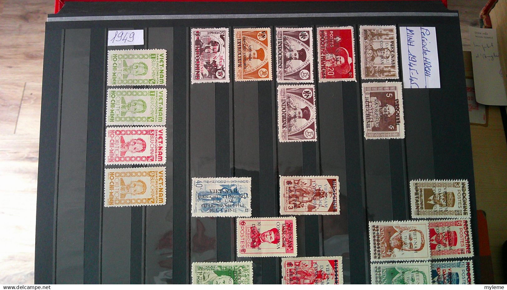 BS235 Colonies dont Maroc épreuves de couleurs N° 63+66+69+72 sans chiffres dans le cartouche +certificat d'authenticité