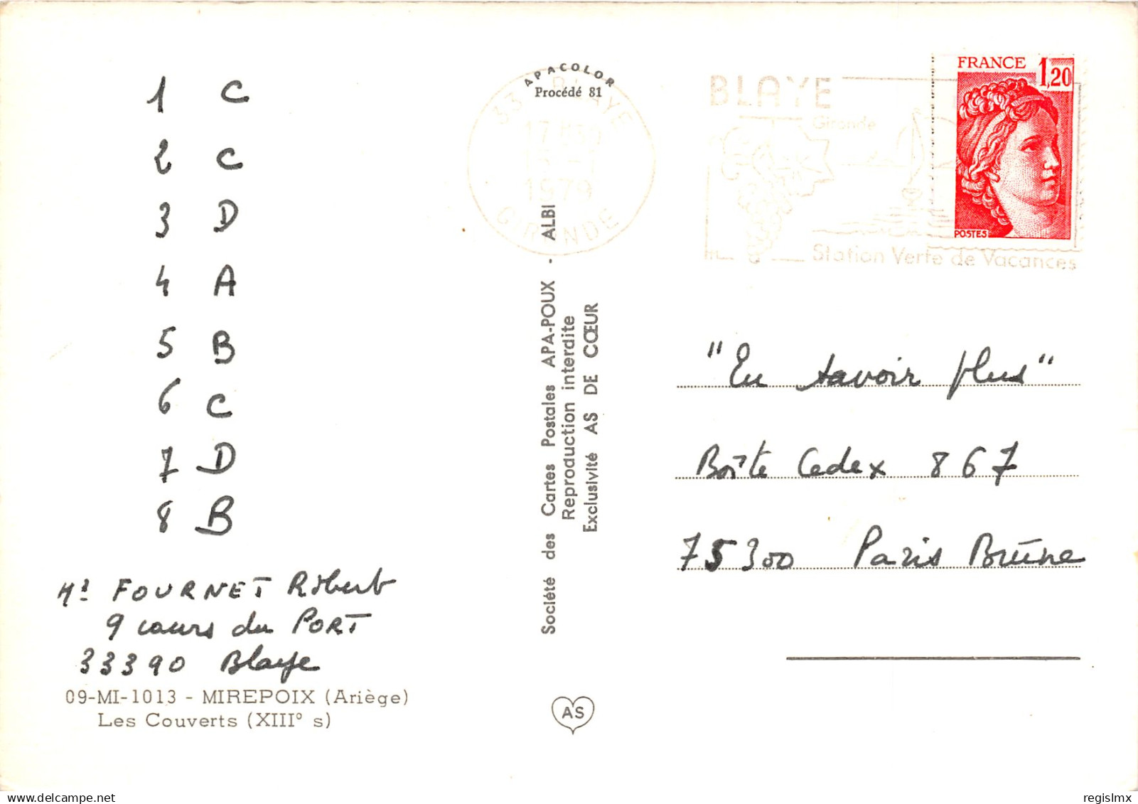 09-MIREPOIX-N°T320-C/0001 - Mirepoix