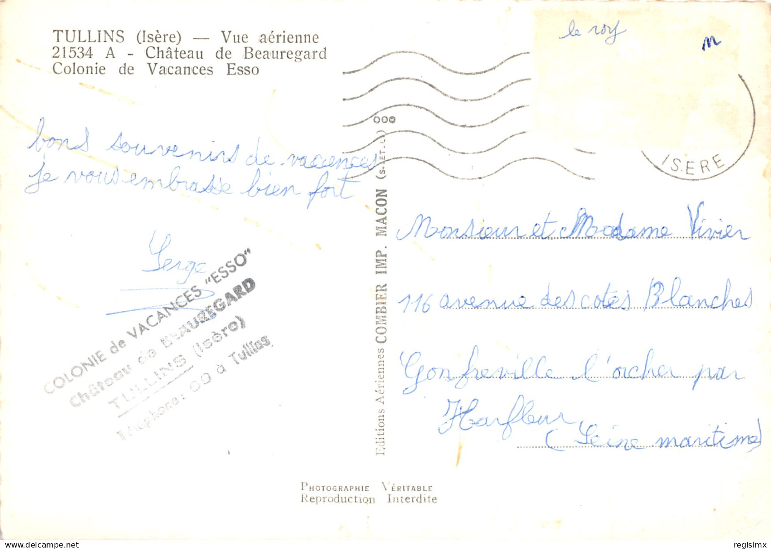 38-TULLINS-N°T322-C/0087 - Tullins