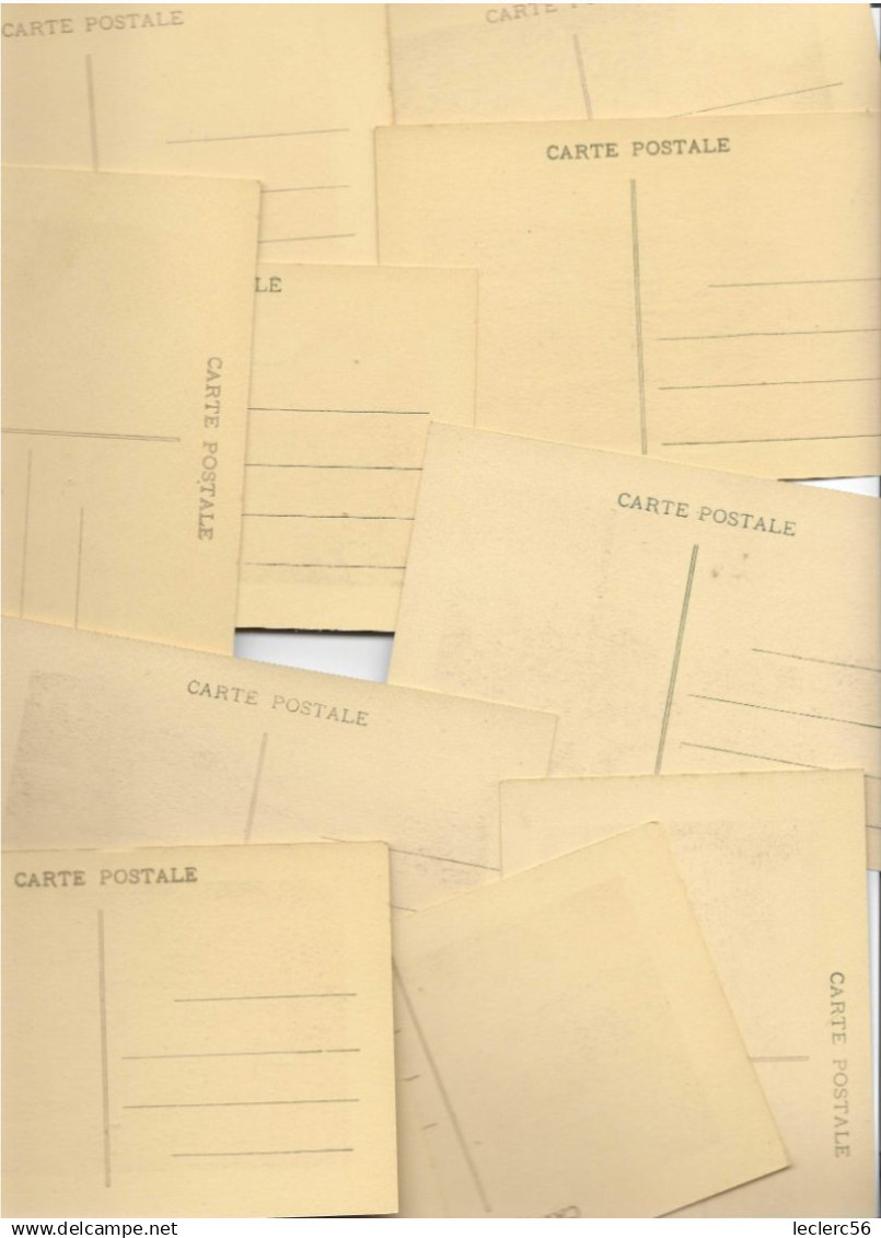 DAHOMEY LOT DE 12 CPA  3 SCANS - Dahomey