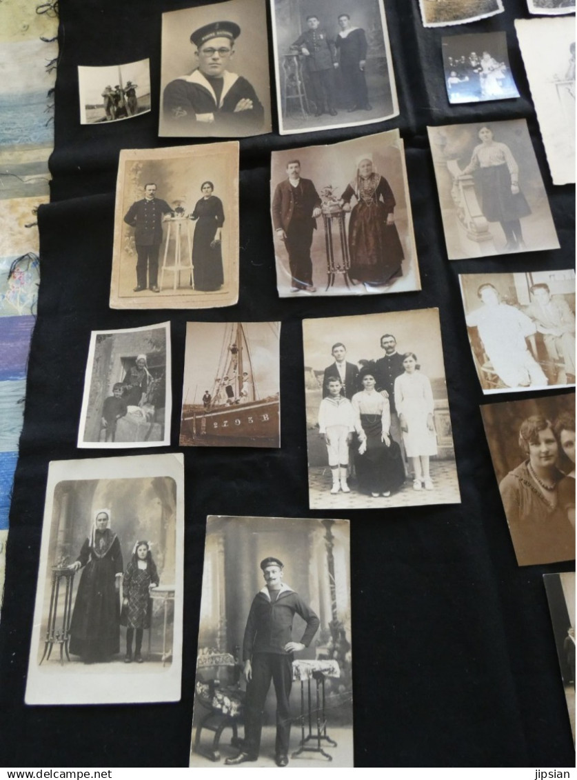 lot de 225 photos et cpa originales de famille -- Cleguer Plougastel - la plupart légendées  Z5