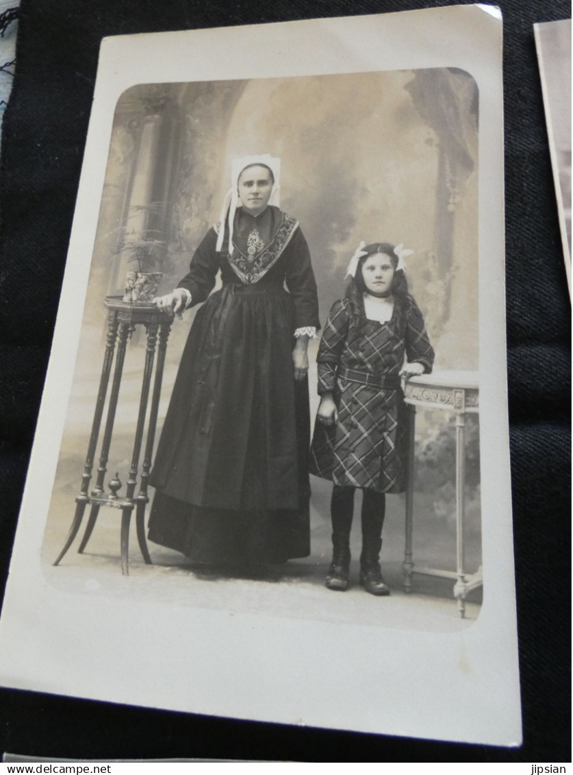 lot de 225 photos et cpa originales de famille -- Cleguer Plougastel - la plupart légendées  Z5