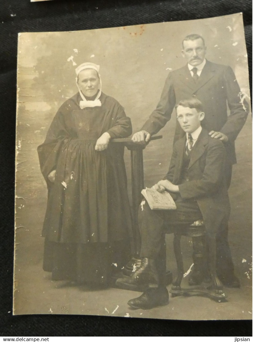 lot de 225 photos et cpa originales de famille -- Cleguer Plougastel - la plupart légendées  Z5