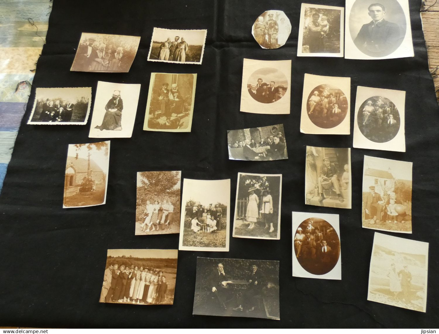 lot de 225 photos et cpa originales de famille -- Cleguer Plougastel - la plupart légendées  Z5