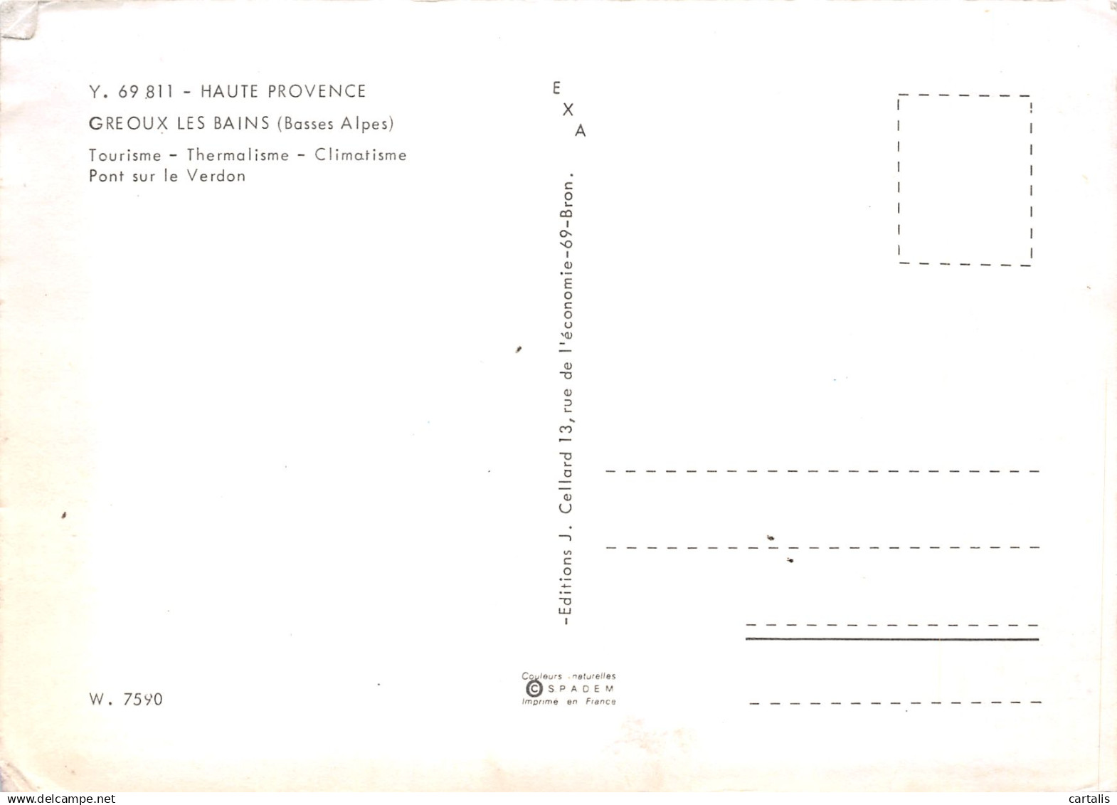 04-GREOUX LES BAINS-N°3848-C/0175 - Gréoux-les-Bains
