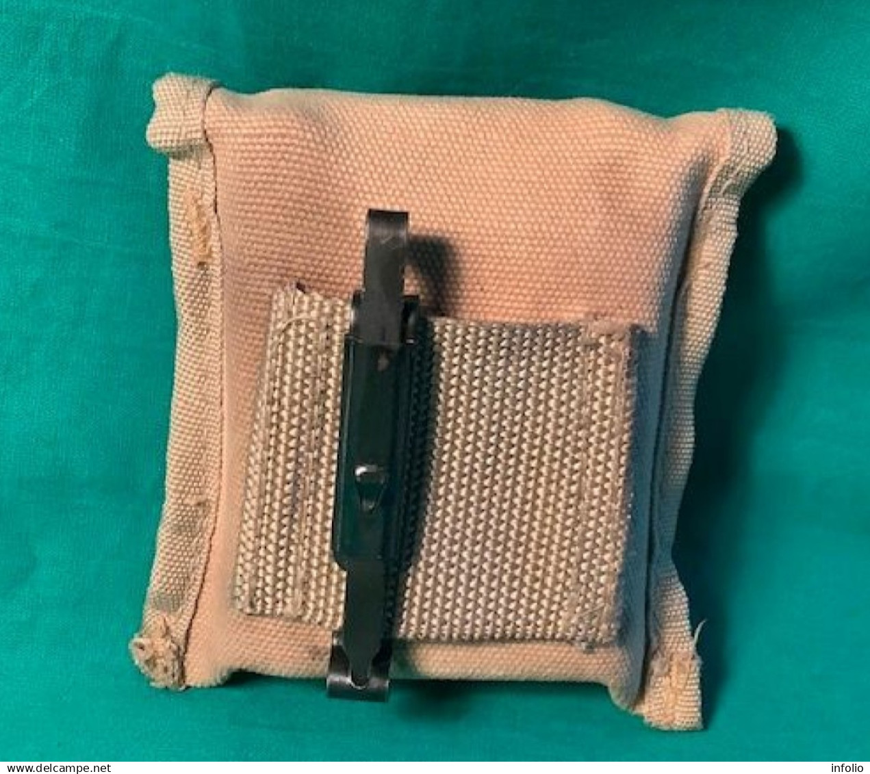 Flasque Jerrycan CHAMACO En Inox, étui Toile De Jute + Passant Ceinture - Autres & Non Classés