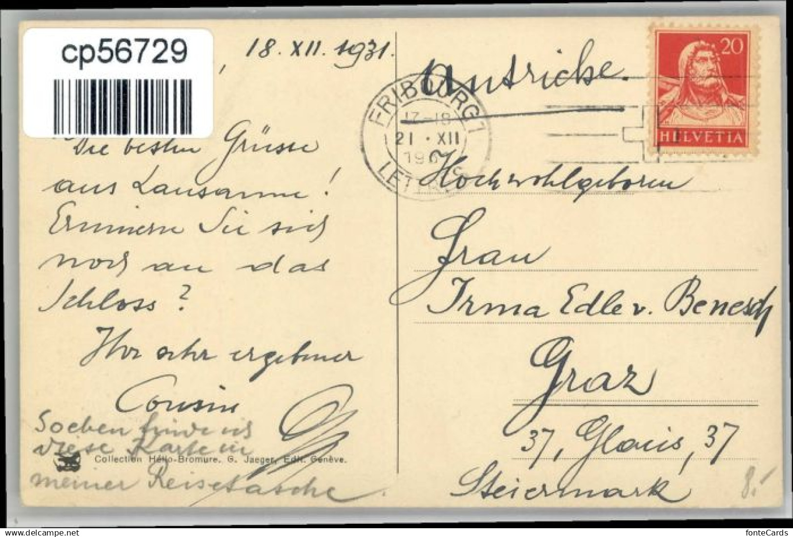 Lausanne VD Lausanne - Autres & Non Classés