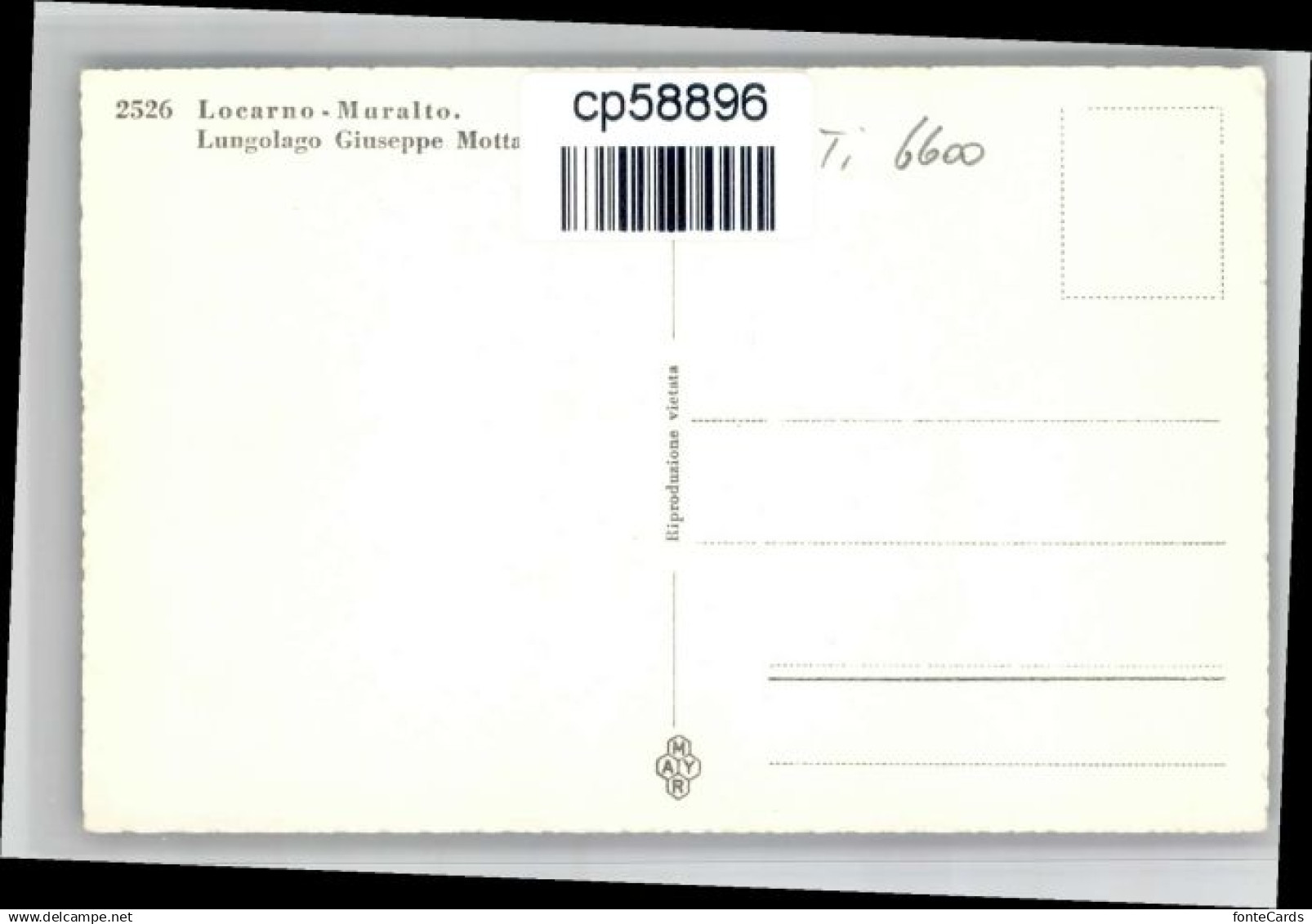 Locarno TI Locarno - Autres & Non Classés