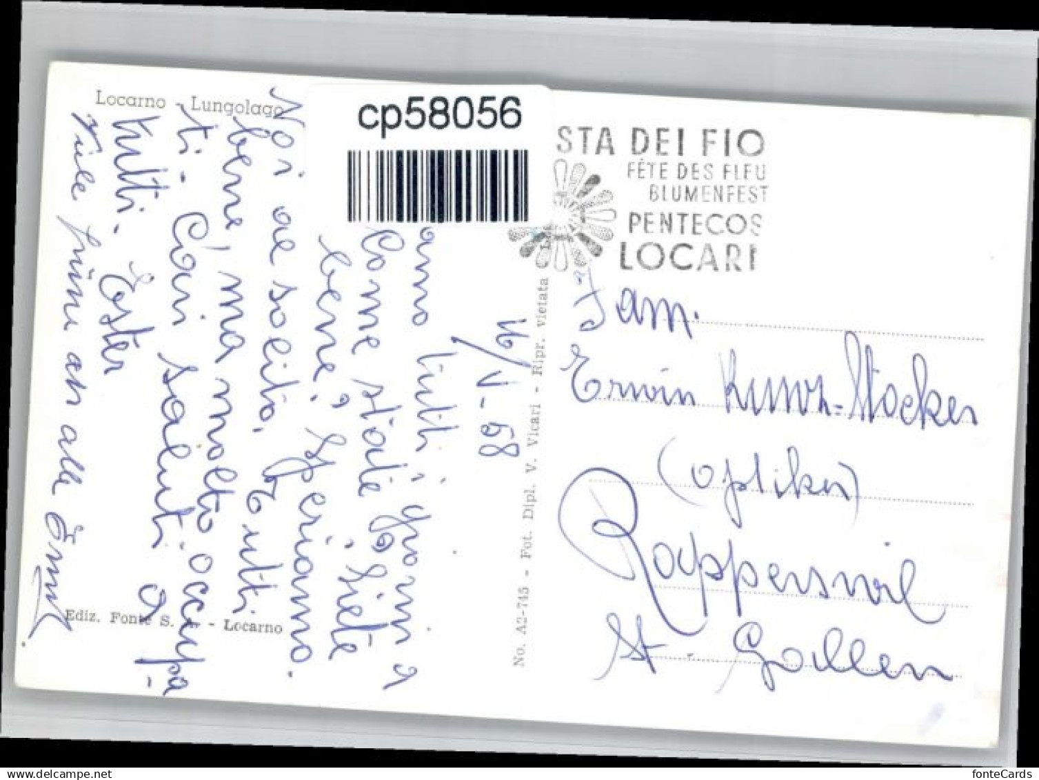 Locarno TI Locarno - Autres & Non Classés