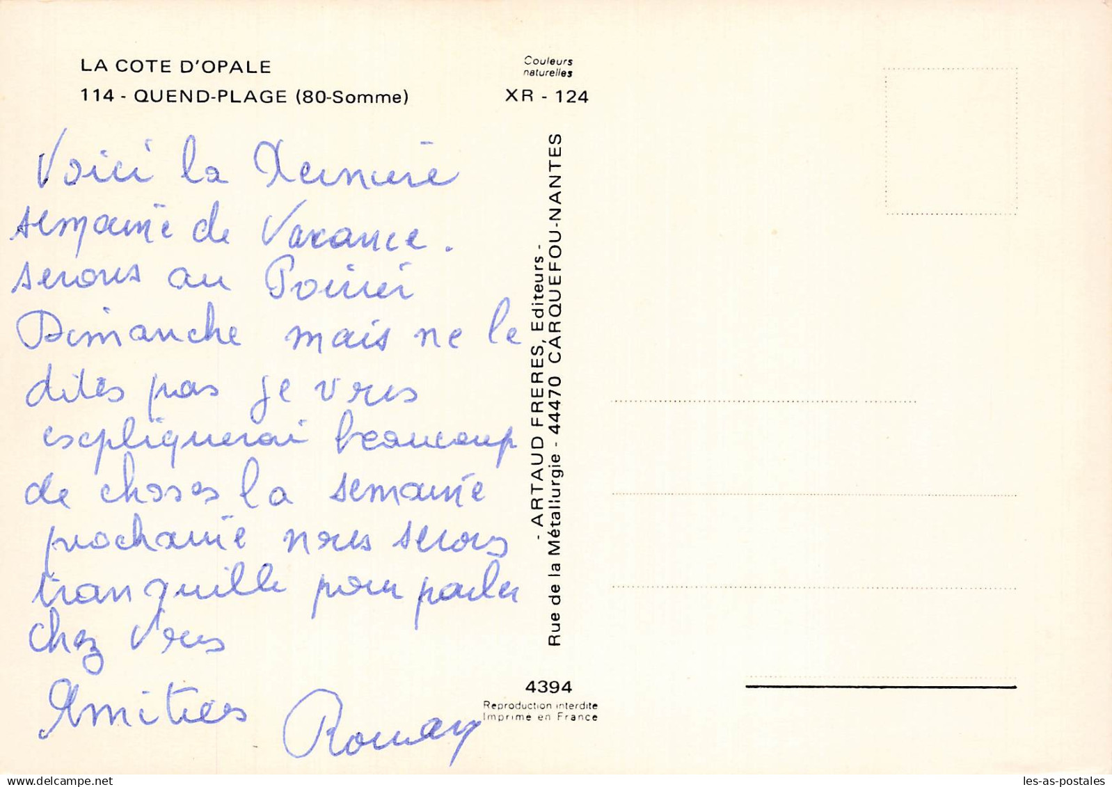 80 QUEND PLAGE - Quend