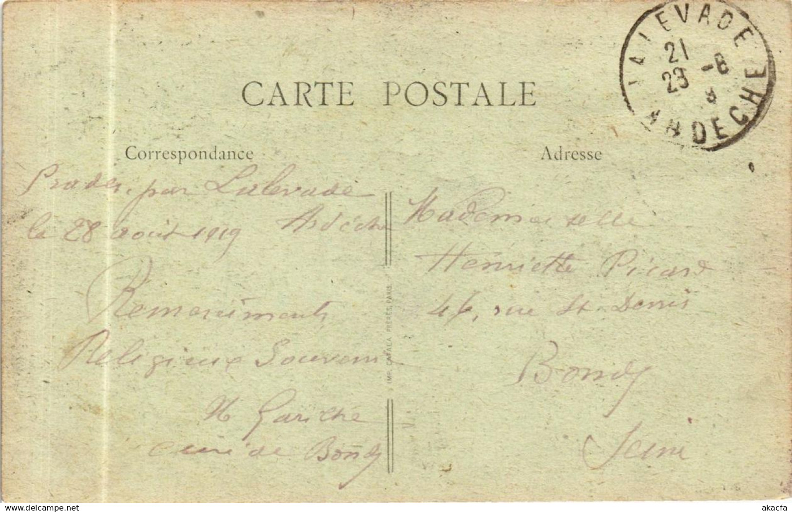 CPA Aubenas Vue Générale (660604) - Aubenas