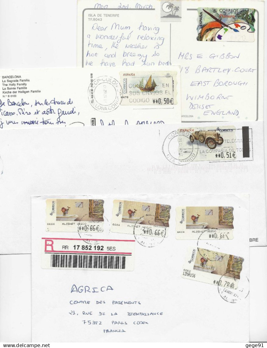 Vignette D'affranchissement Epelsa _ Lot De 10 Lettres - Machine Labels [ATM]