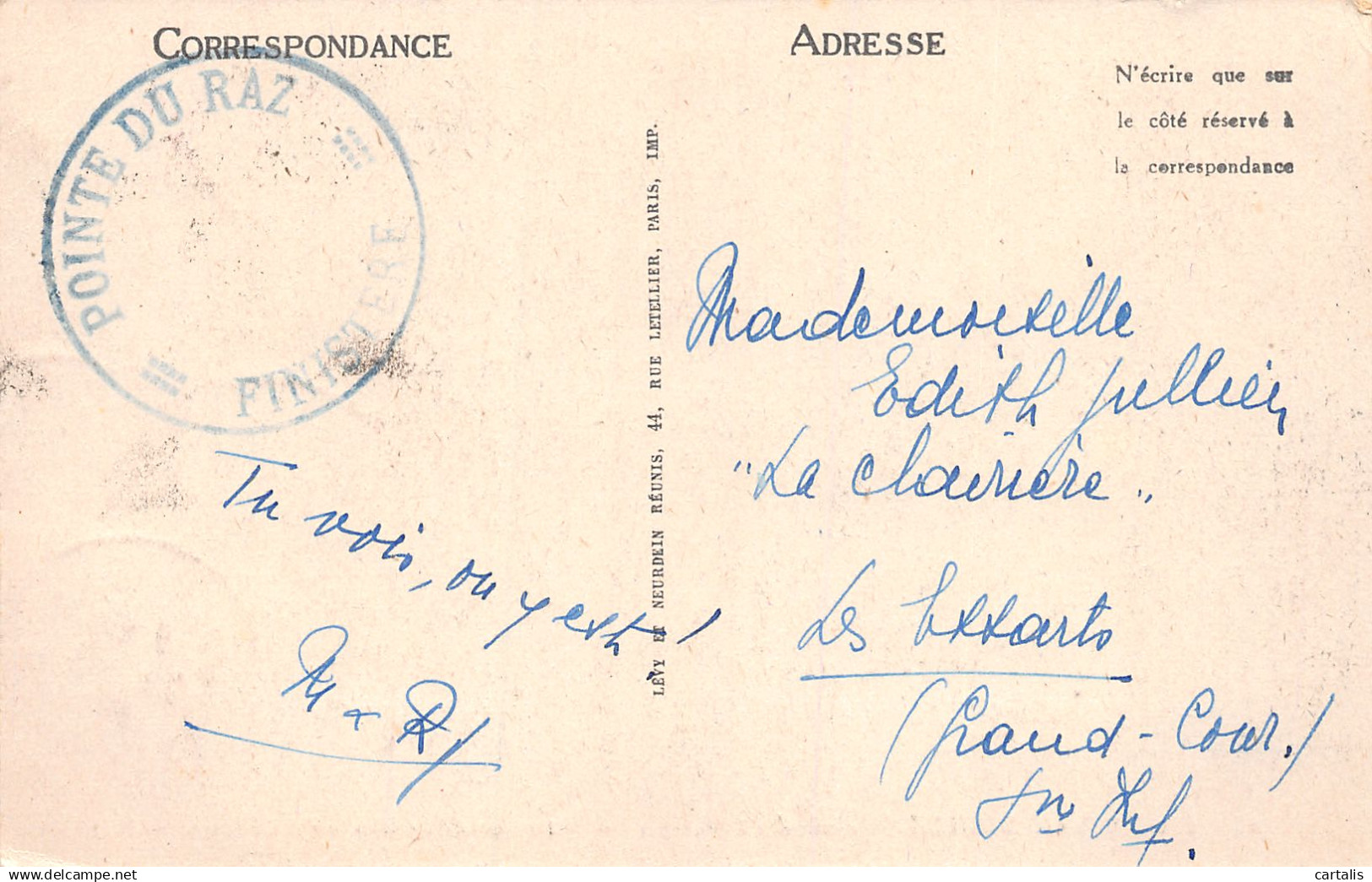 29-LA POINTE DU RAZ-N°3864-G/0371 - La Pointe Du Raz