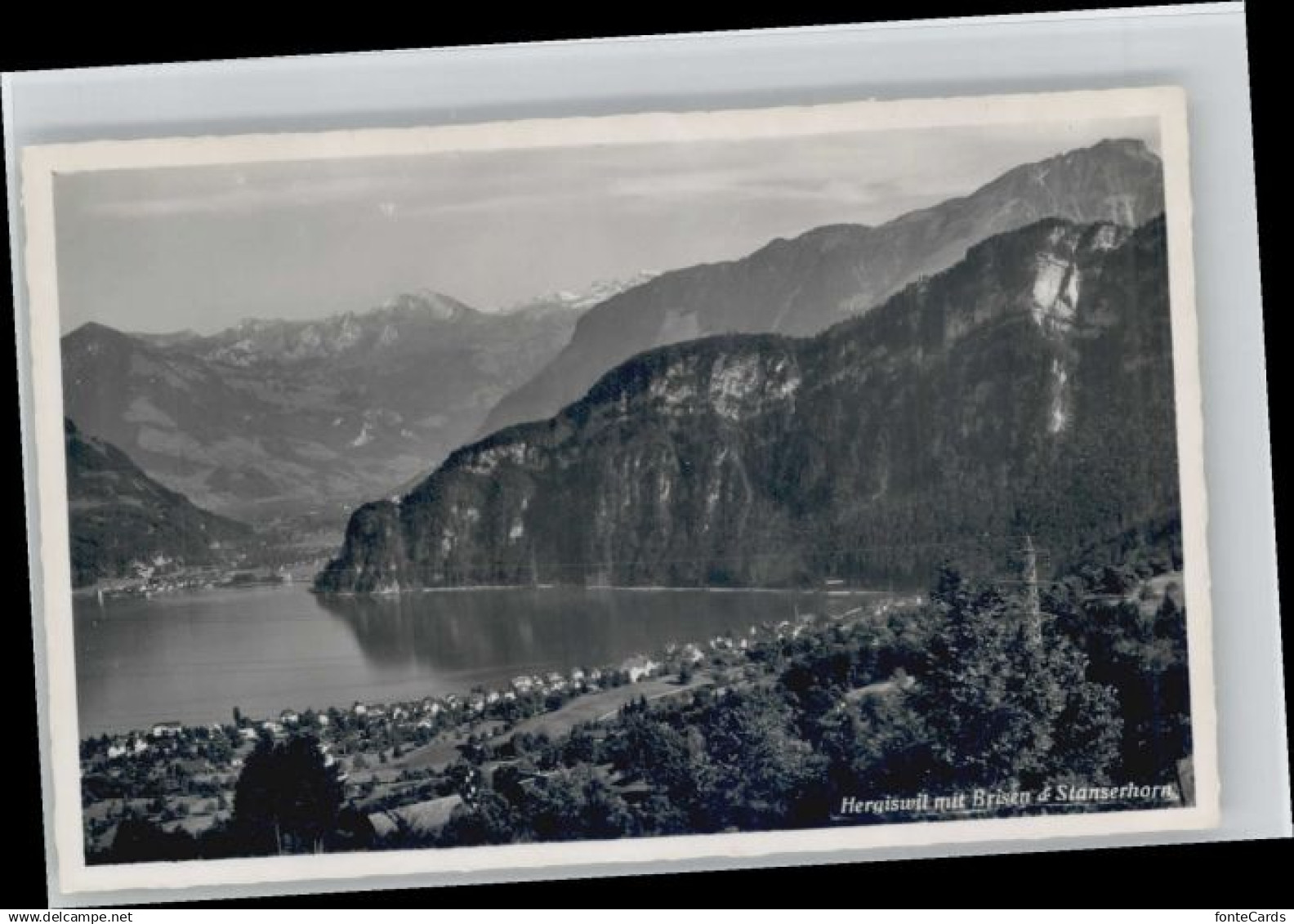 Hergiswil NW Hergiswil Bristen Stanserhorn - Autres & Non Classés