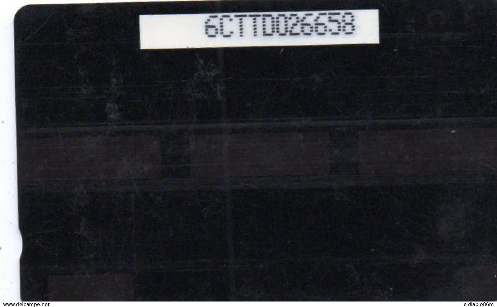 TRINIDAD & TOBAGO - GPT - C&W - 6CTTD - FLOWER - ORCHID VANDA - HIGHLY USED - Trinidad & Tobago