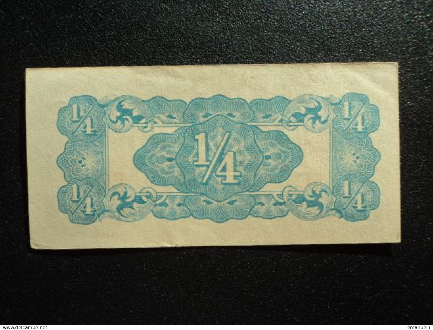 BIRMANIE : OCCUPATION JAPONAISE : 1/4 RUPEE   ND 1942    P 12a     TTB+ à Presque SUP - Myanmar