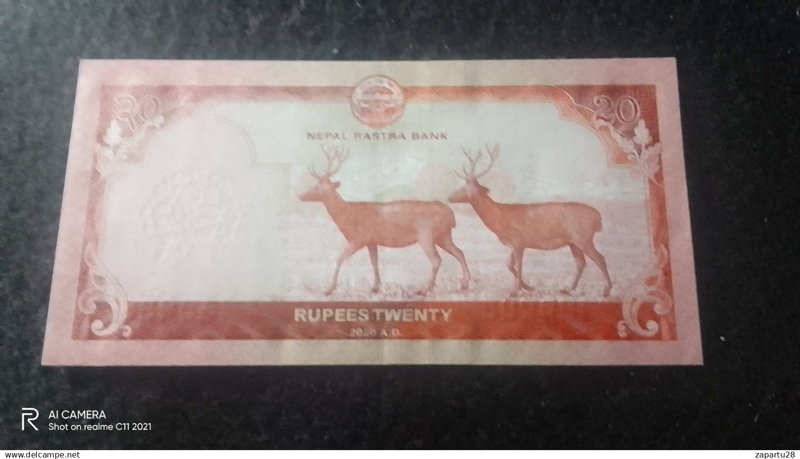 NEPAL-- -20     RUPEES  -UNC- - Nepal
