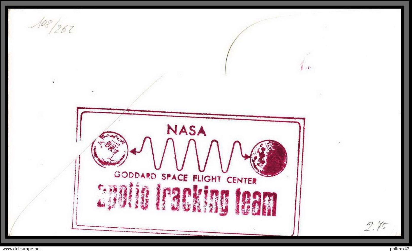 097627 Signé Signed Apollo 15 26/7/1971 Nasa Usa Espace (space) Lettre Cover - Etats-Unis