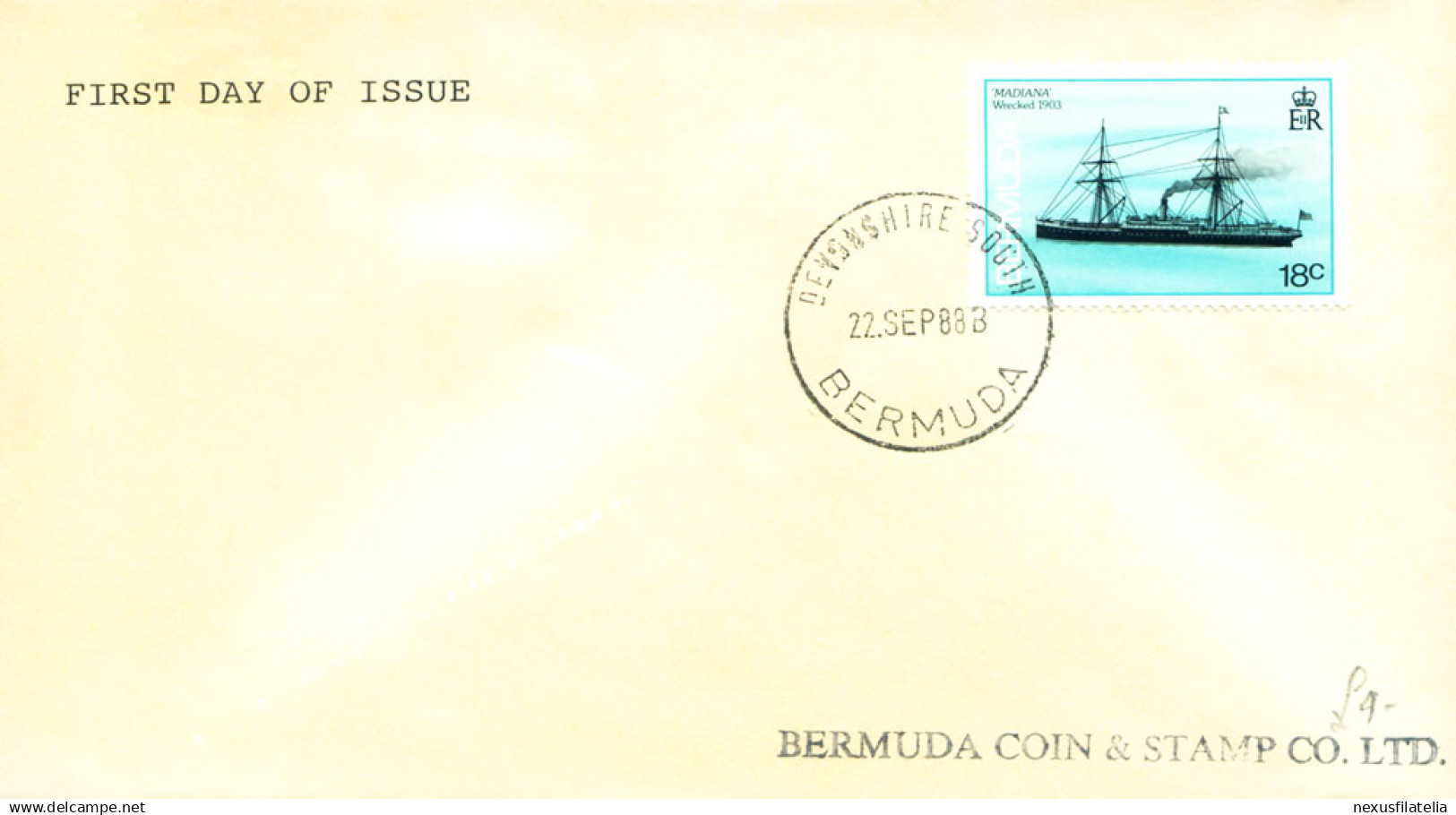 Annata Completa 1988. 6 FDC. - Bermuda