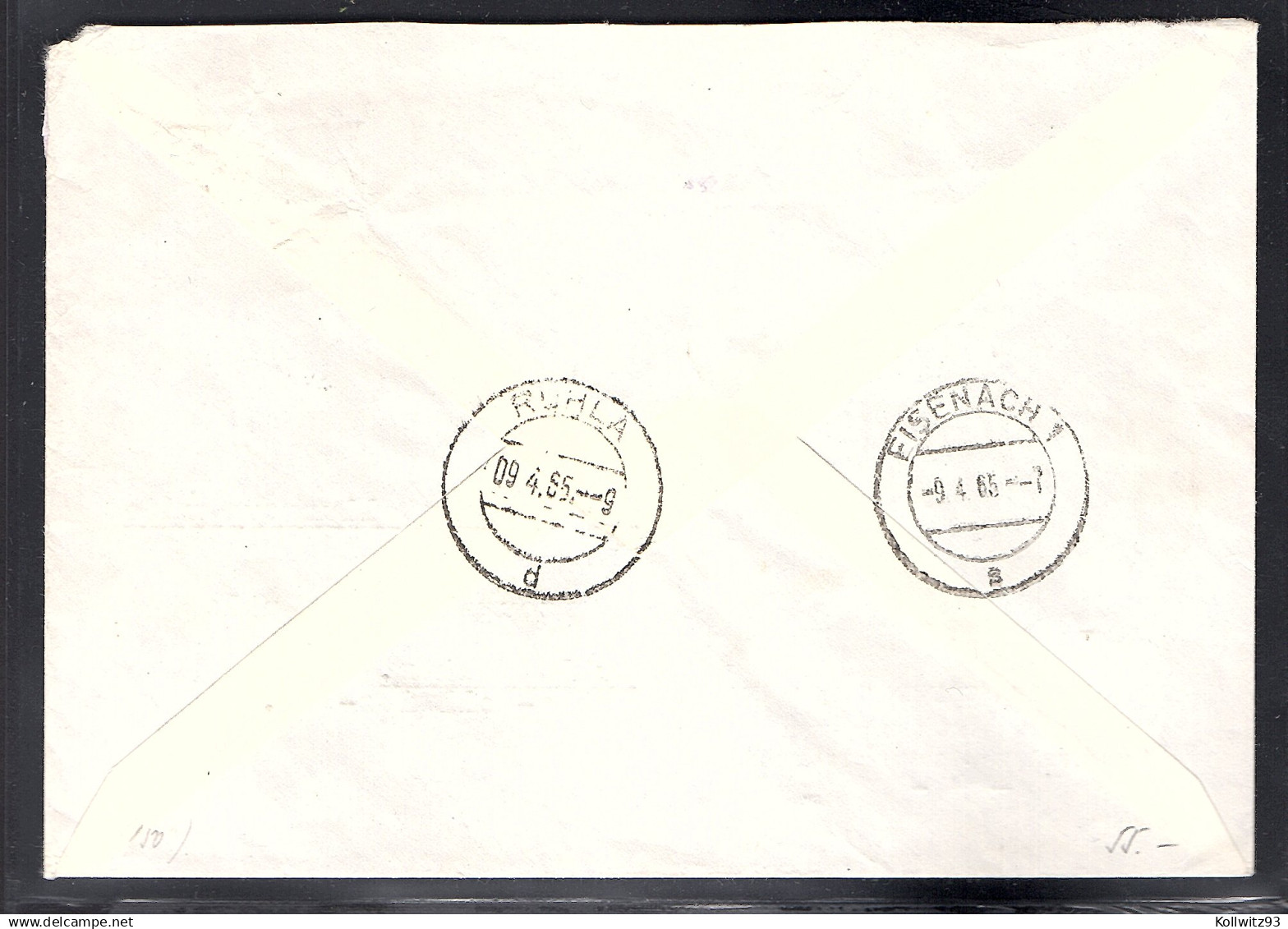 DDR.ZKD-Brief, EF. Mi.-Nr. E 1/ZU. Mit AFS. - Sonstige & Ohne Zuordnung