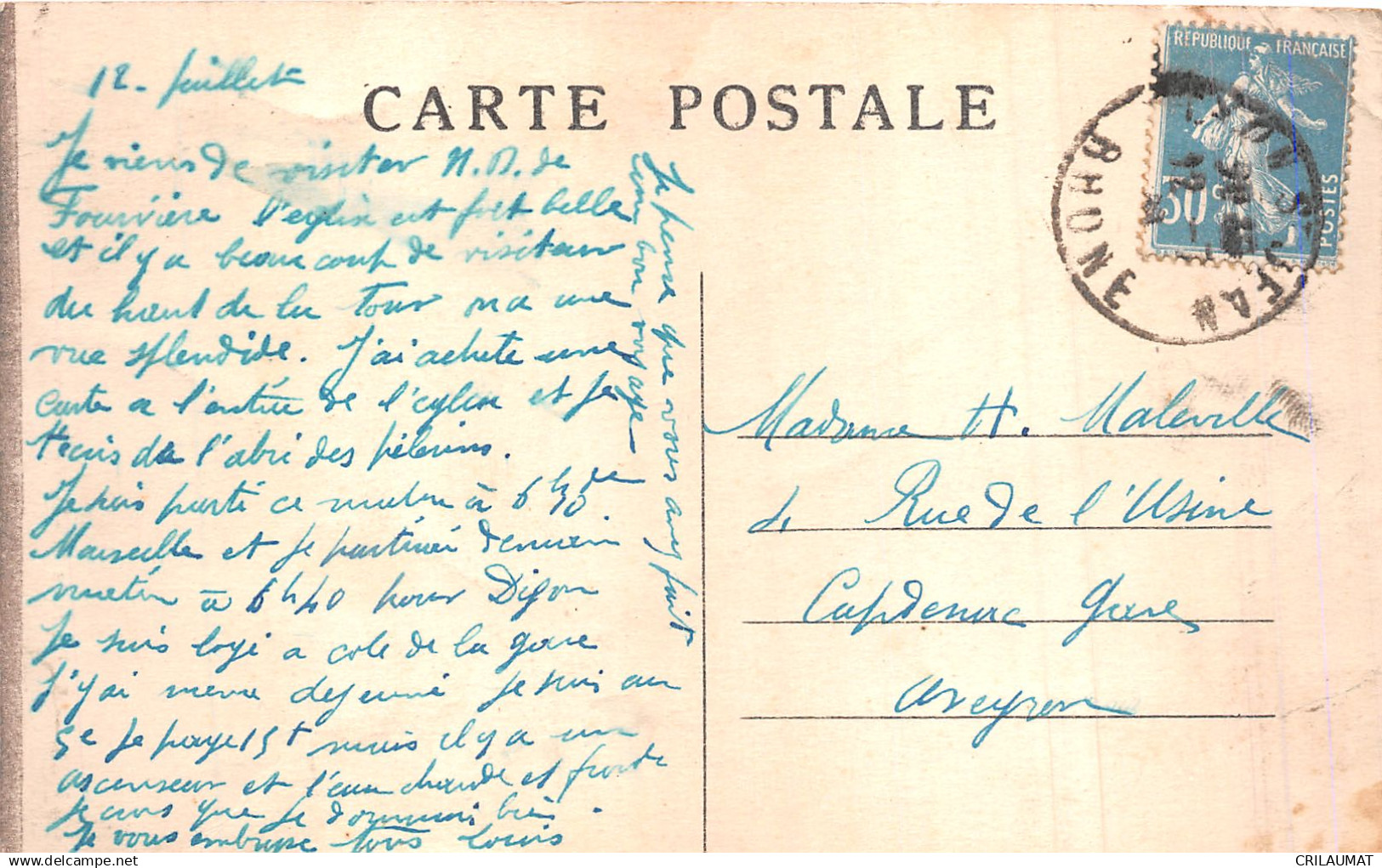 69-LYON-N°4466-B/0397 - Sonstige & Ohne Zuordnung