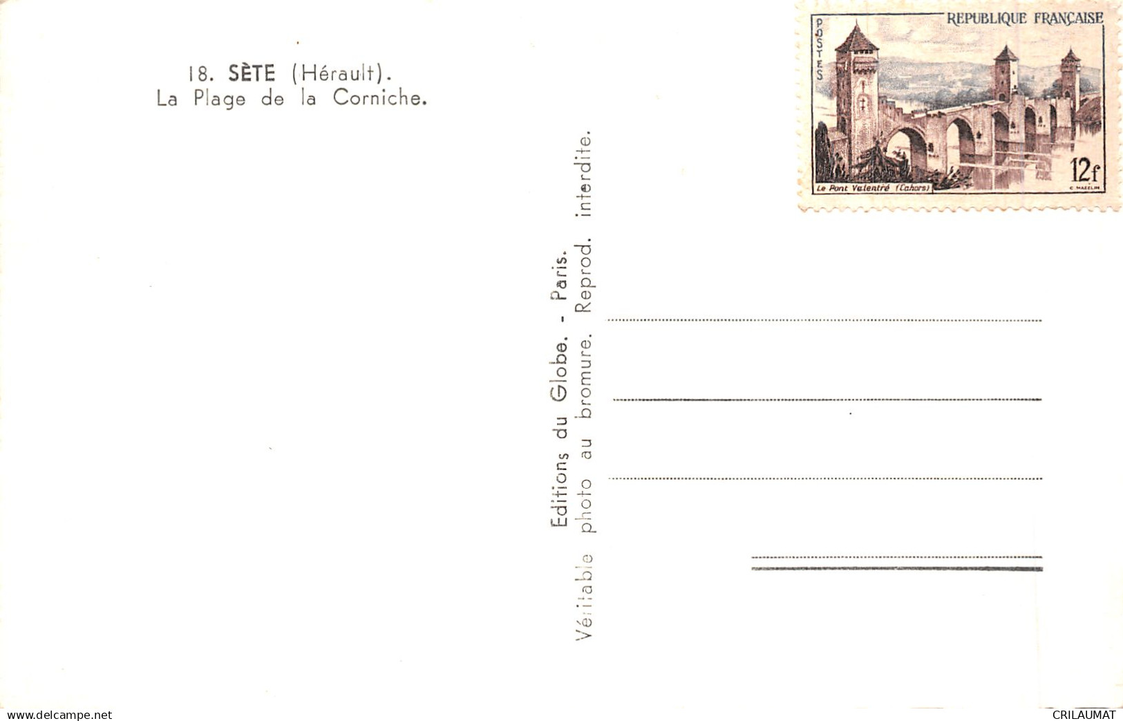 34-SETE-N°4466-B/0375 - Sete (Cette)