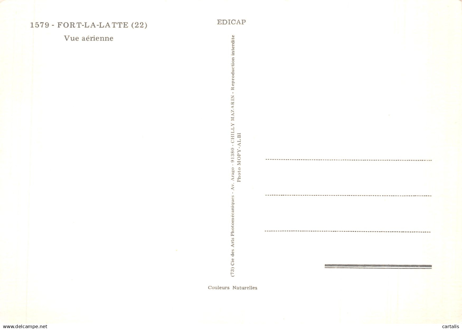 22-FORT LA LATTE-N°C-4325-C/0045 - Sonstige & Ohne Zuordnung