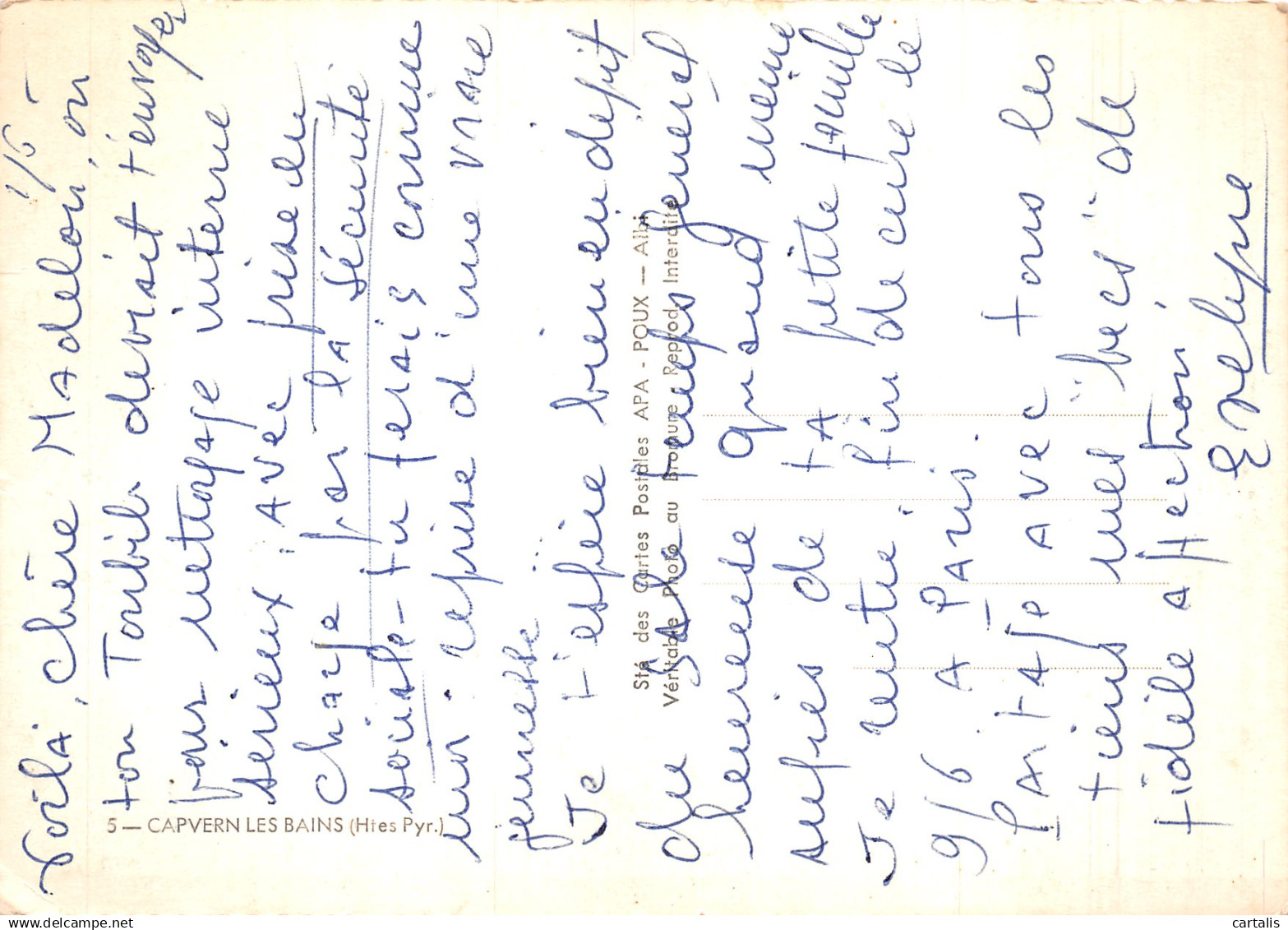 66-CAPVERN LES BAINS-N°C-4327-A/0009 - Sonstige & Ohne Zuordnung