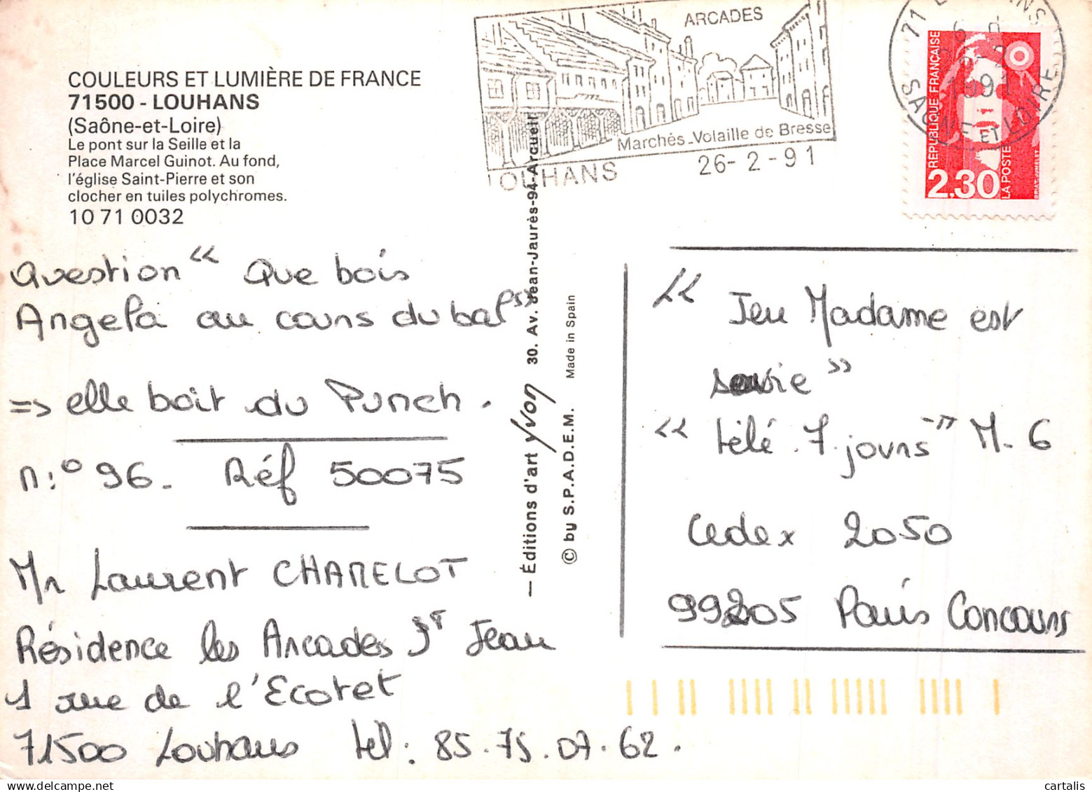 71-LOUHANS-N°C-4331-B/0233 - Louhans