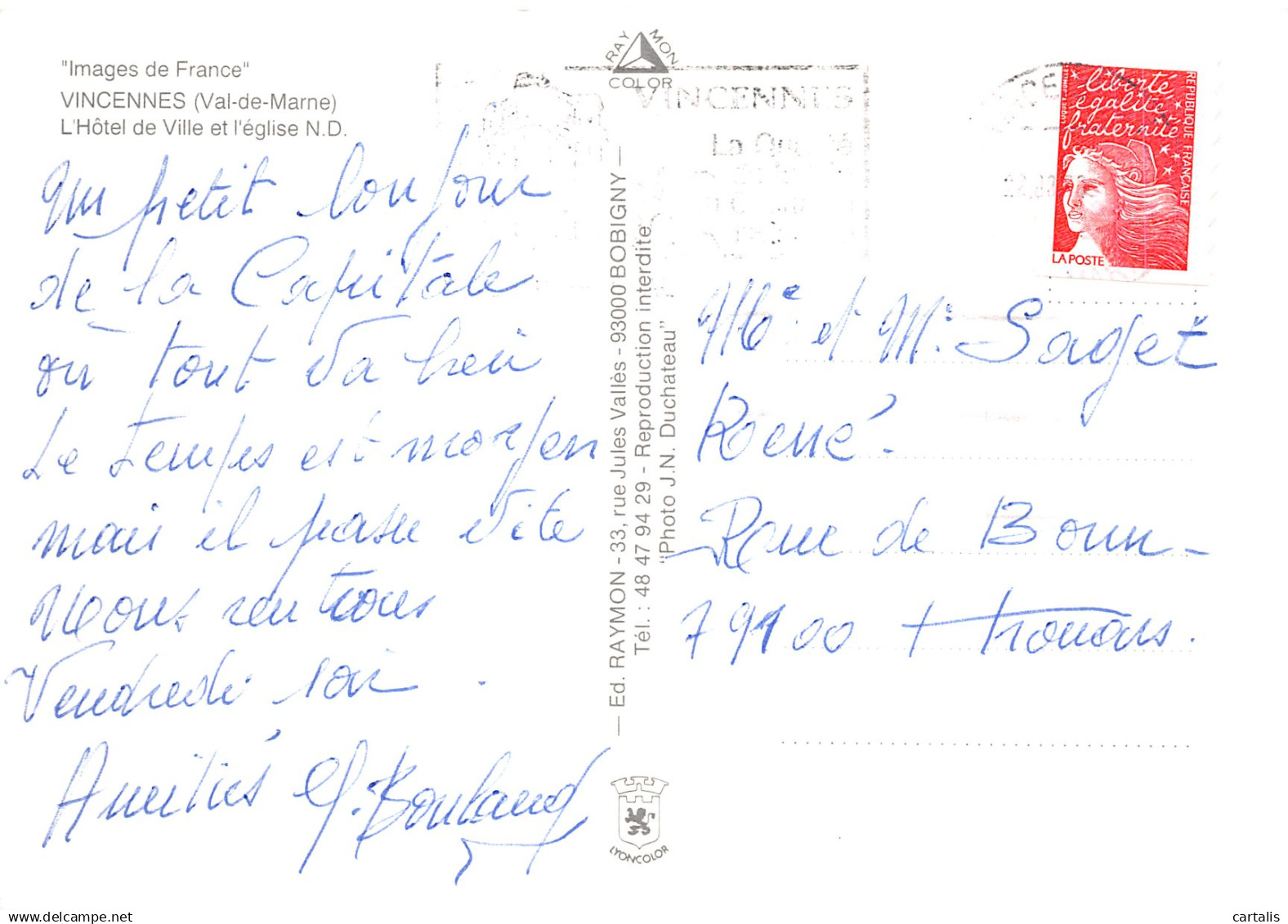 94-VINCENNES-N°C-4337-C/0047 - Vincennes