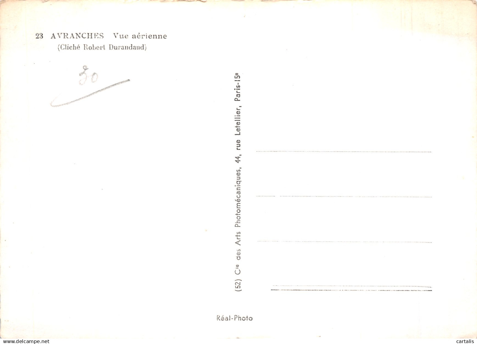 50-AVRANCHES-N°C-4338-B/0377 - Avranches