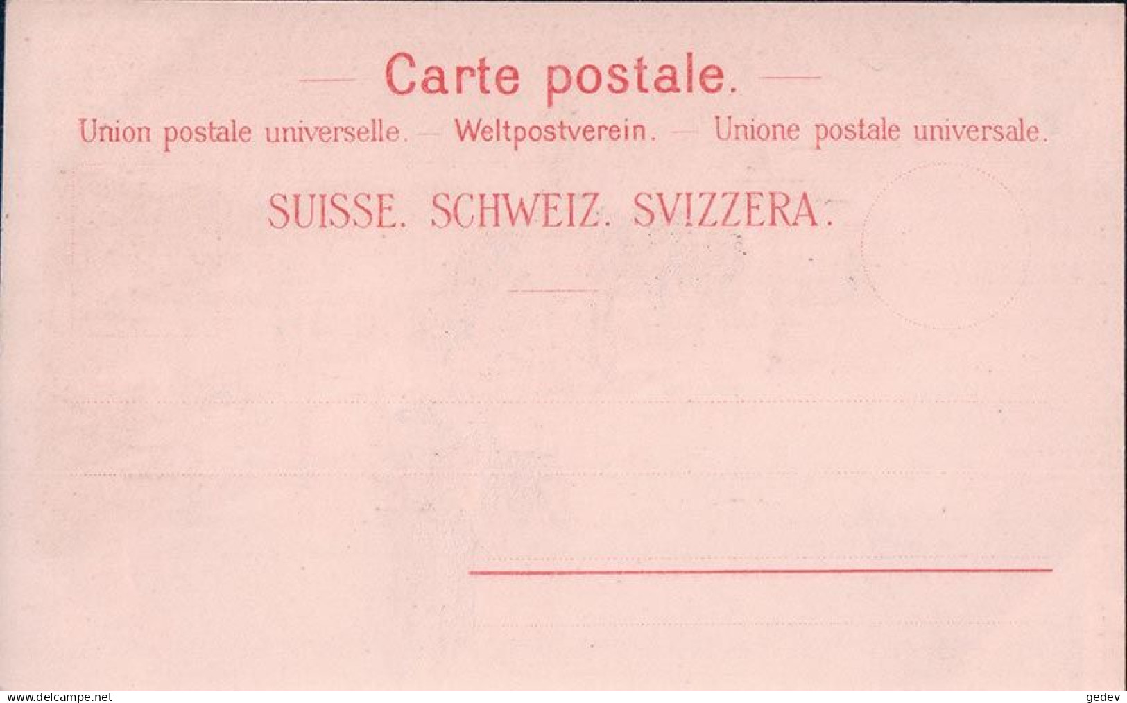 Souvenir De Lugano TI, Ville Et Bord Du Lac, Litho (7524) - Lugano
