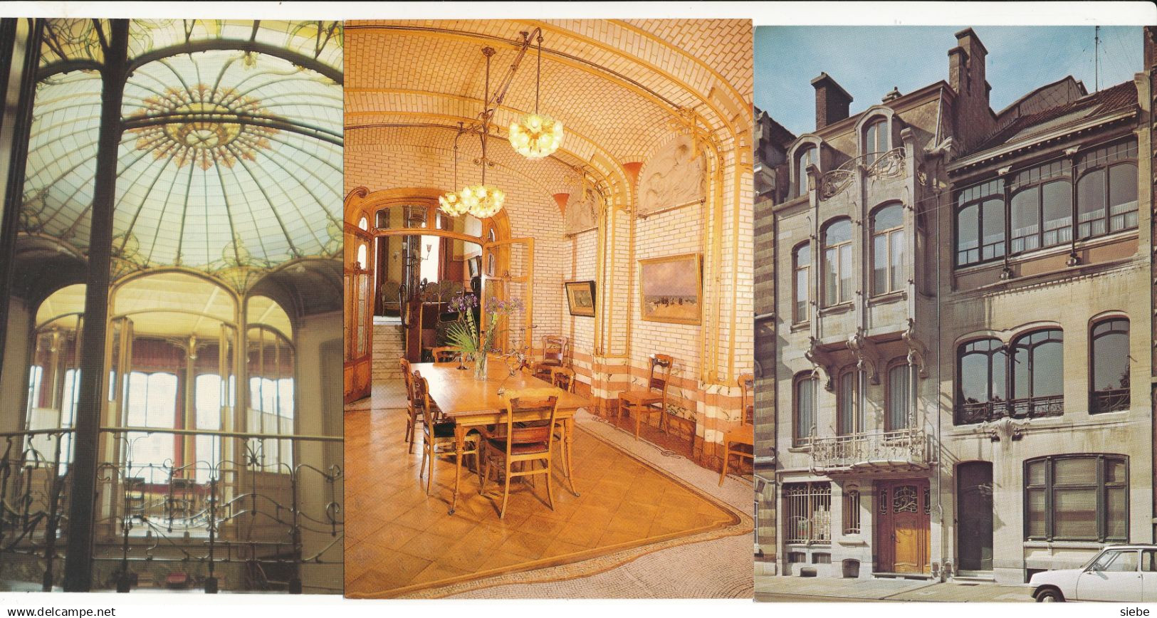 7 X  Victor Horta - Art Nouveau  - Voir Scan - Sets And Collections