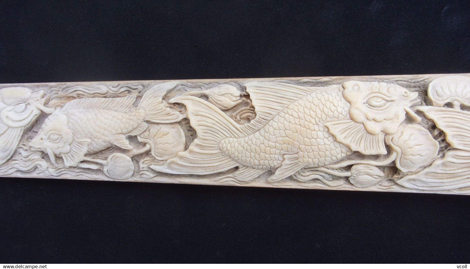 Défense d'Espadon sculptée - Longueur 89 centimètres -