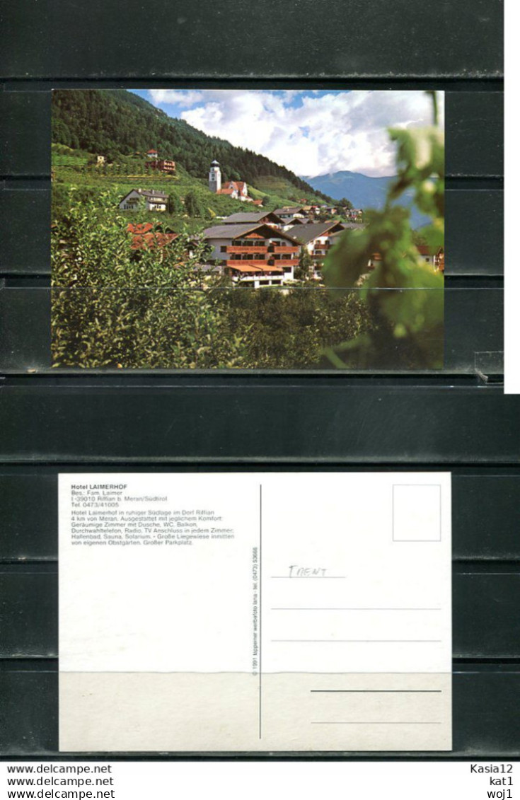 K17111)Ansichtskarte: Meran - Riffian, Hotel Laimerhof - Merano