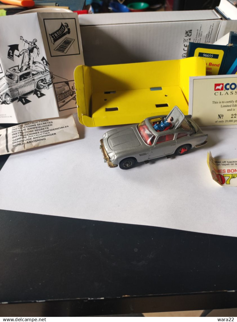 Corgi Toys 007 Db5 - Corgi Toys
