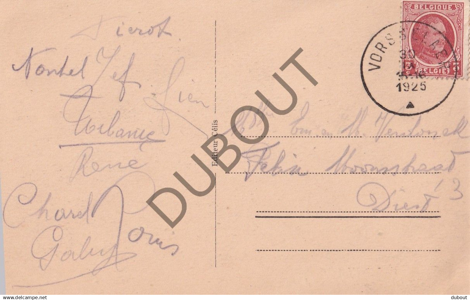 Postkaart - Carte Postale - Vorselaar - Kasteeldreef (C7199) - Vorselaar