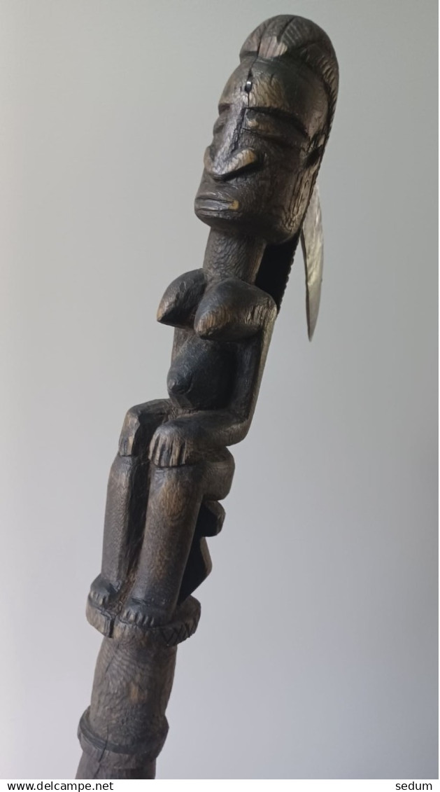 MALI DOGON - Ancien Hache 1960 - Axe Knife - Afrique Africa Africain Afrique - Armi Bianche
