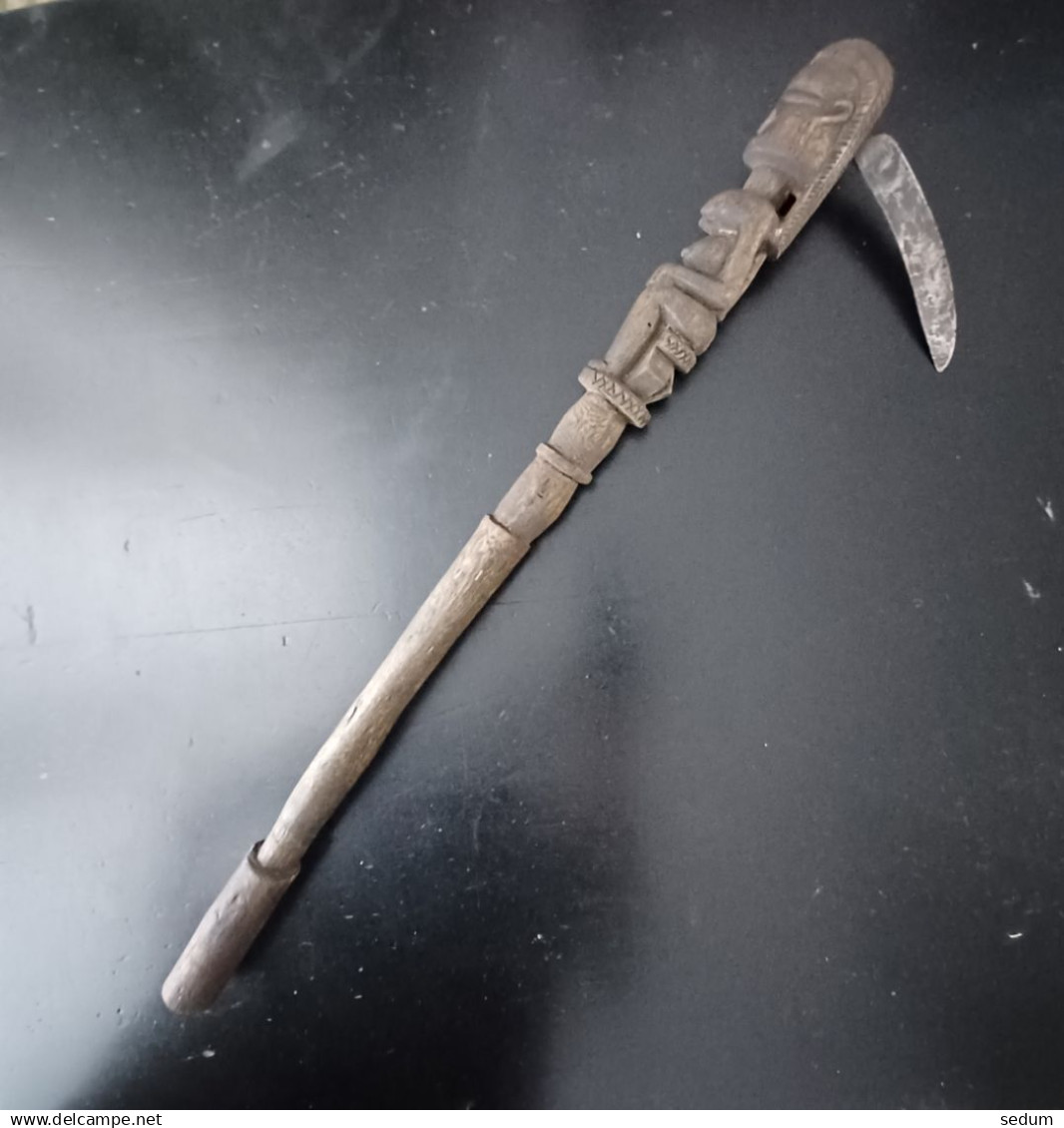 MALI DOGON - Ancien Hache 1960 - Axe Knife - Afrique Africa Africain Afrique - Armi Bianche
