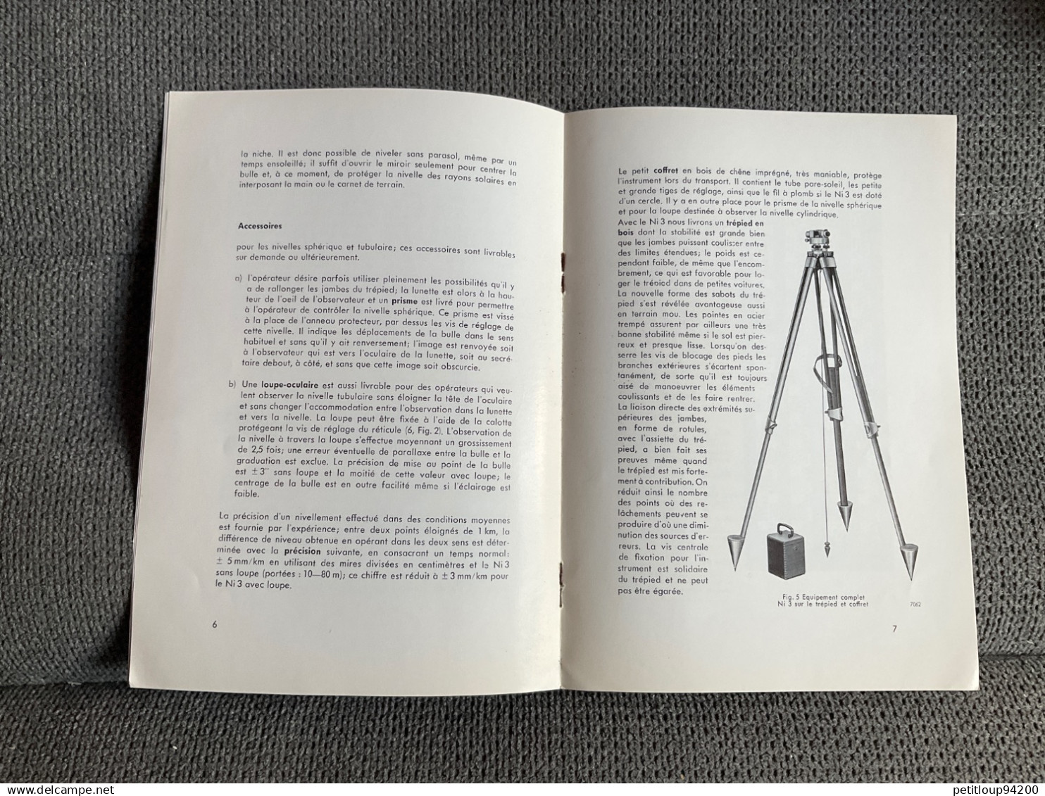 Catalogue INSTRUMENT DE MESURE Optique  ZEISS OPTION NI 3 Carl ZEISS  Allemagne ANNÉES 1930 - Other Apparatus