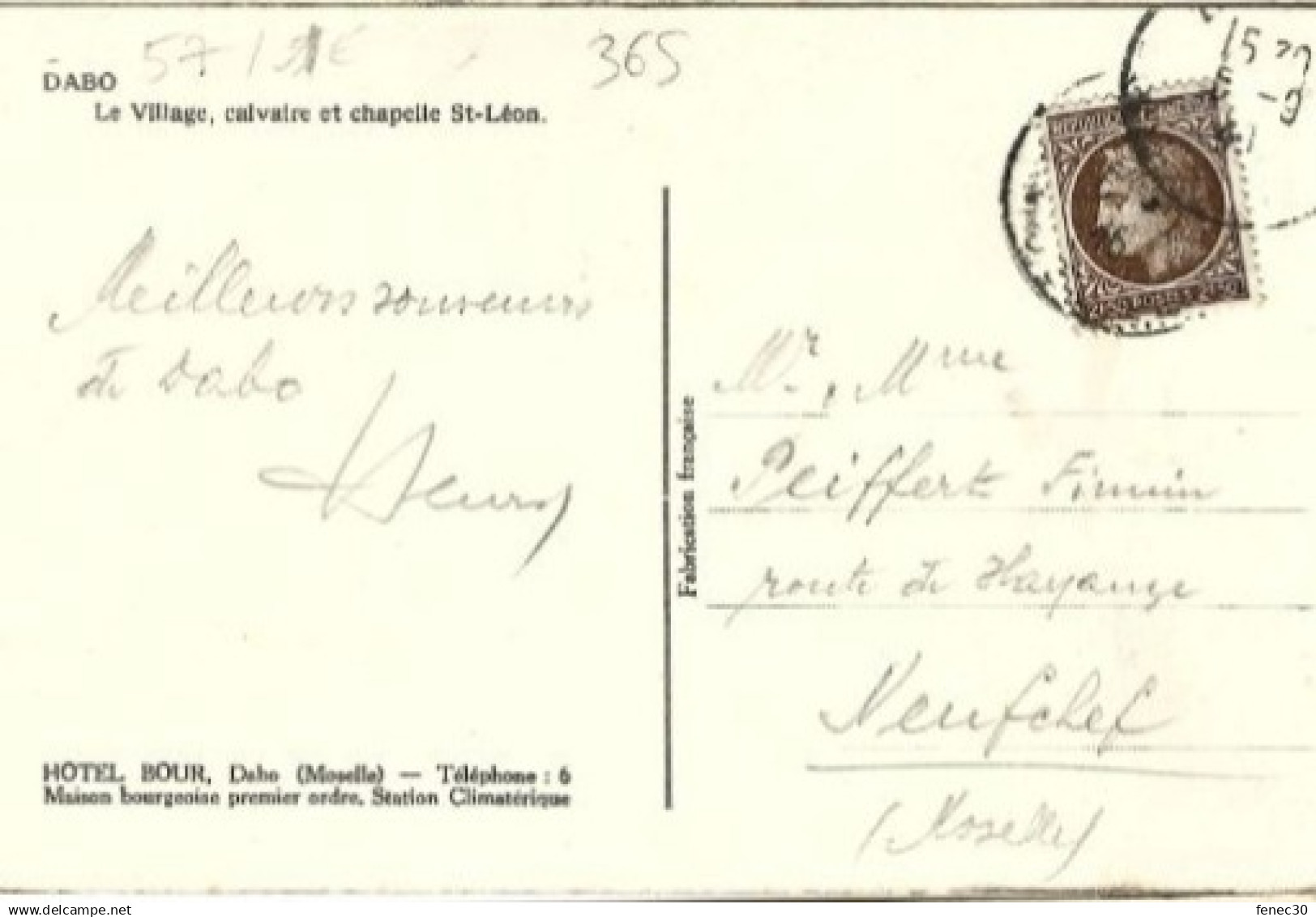 57 Hotel Bour Dabo Moselle - Dabo